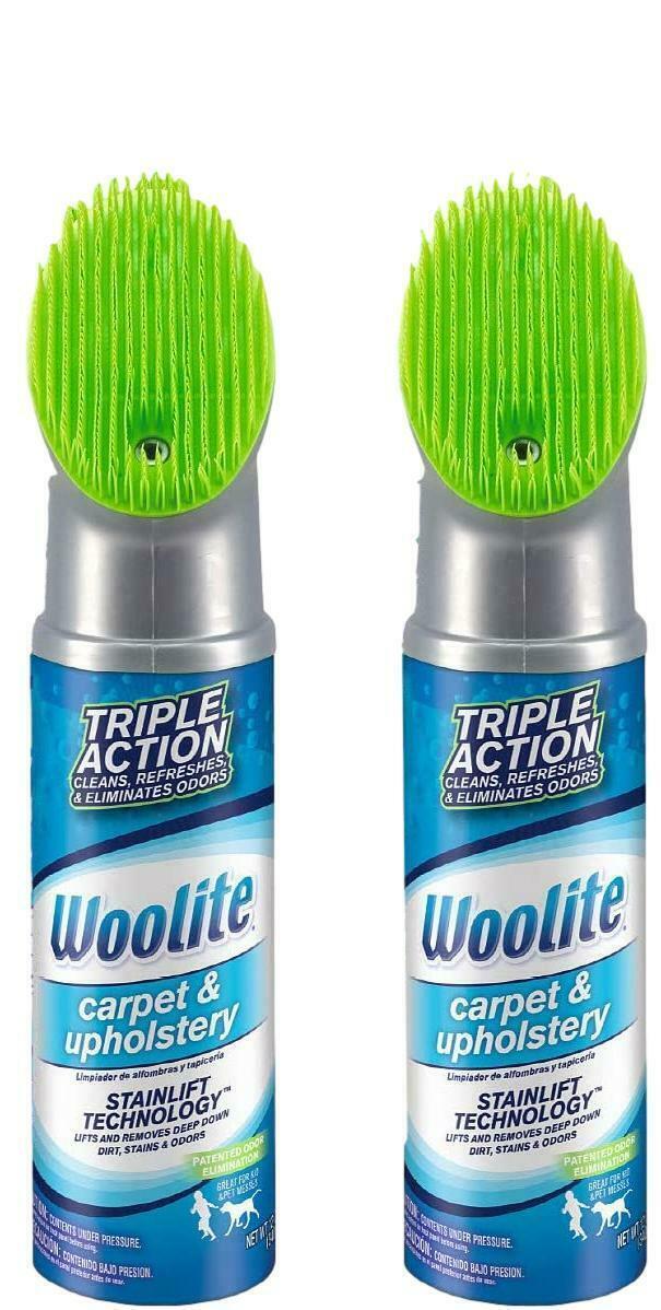 [2Pack] Woolite Carpet Upholstery Cleaner, 12oz, NEW & SHIPS FREE!