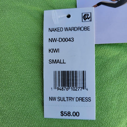 Naked Wardrob Sultry Dress, Sheath Midi Strap (NW-D0043) - New w/Tag, Free Ship!