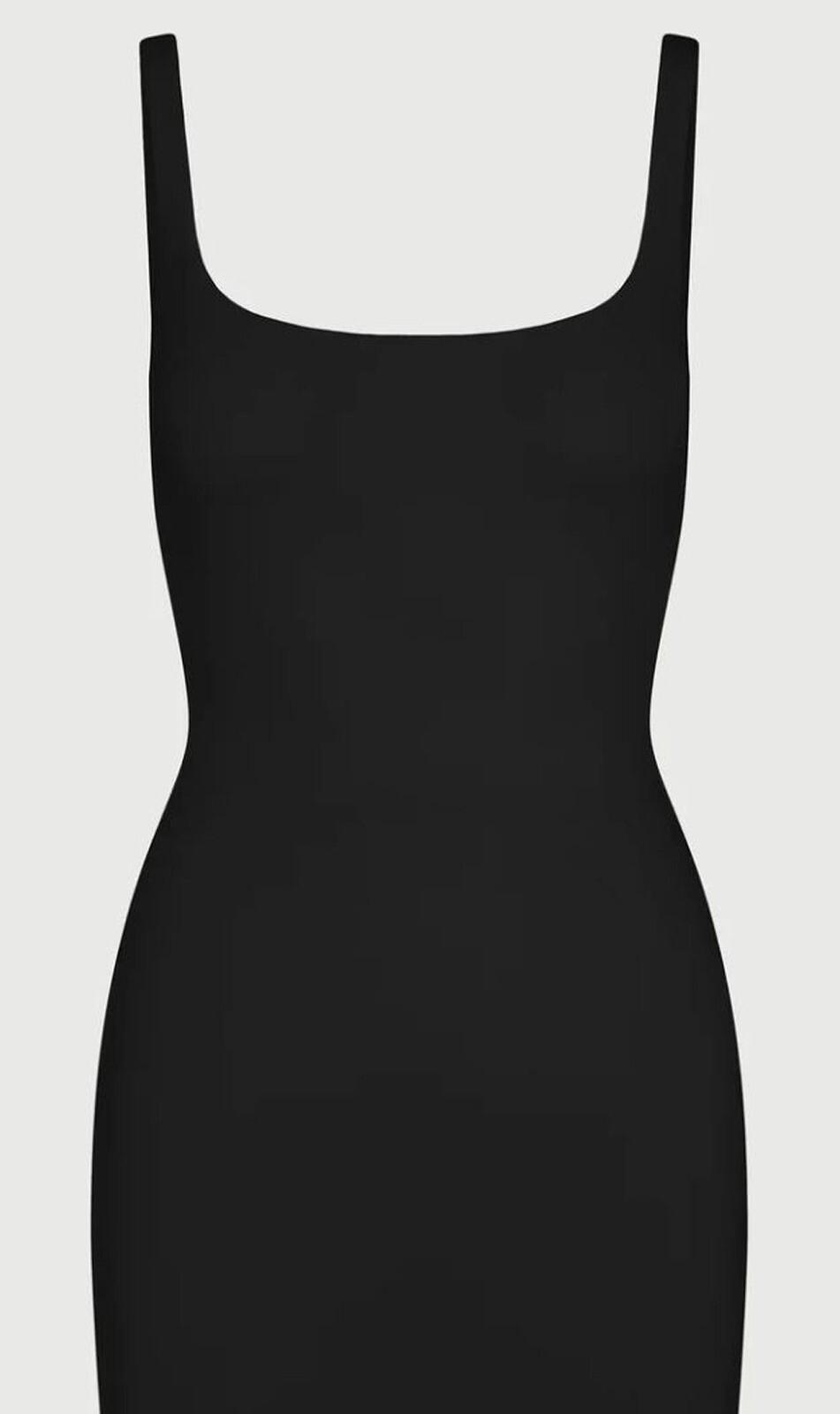 Naked Wardrobe NW Tank Mama Mini Dress, Black, Small (NW-D0047BM) New, Free Ship