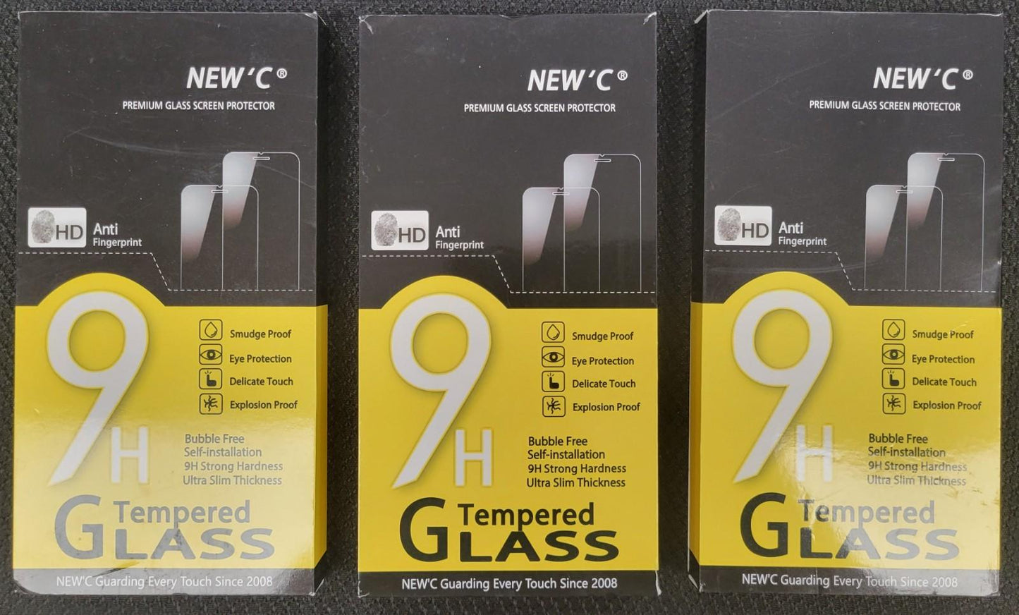 NEW'C 9h Tempered Glass for iPhone 16 Pro Max (6-9 pcs) - Free Shipping!
