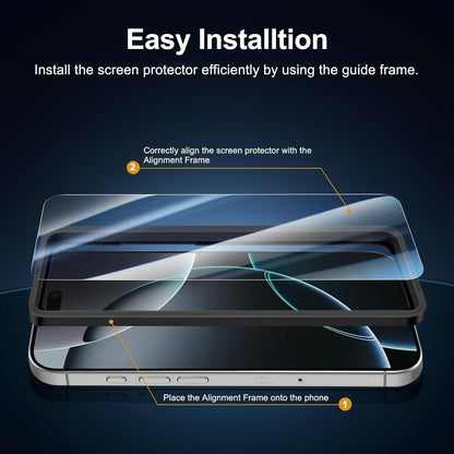 NEW'C 9h Tempered Glass for iPhone 16 Pro Max (6-9 pcs) - Free Shipping!
