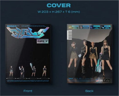 aespa GIRLS - 2nd Mini Album (International Ver.) K-POP 2022 * CD+Photobk+Poster