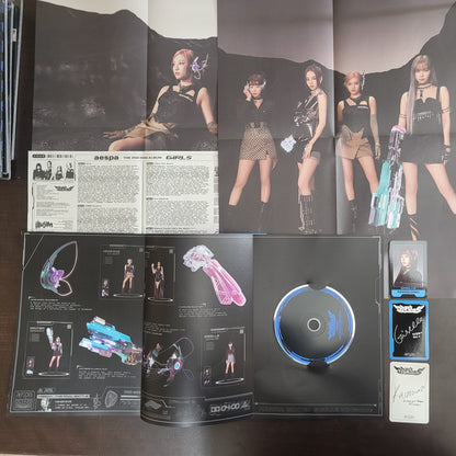 aespa GIRLS - 2nd Mini Album (International Ver.) K-POP 2022 * CD+Photobk+Poster