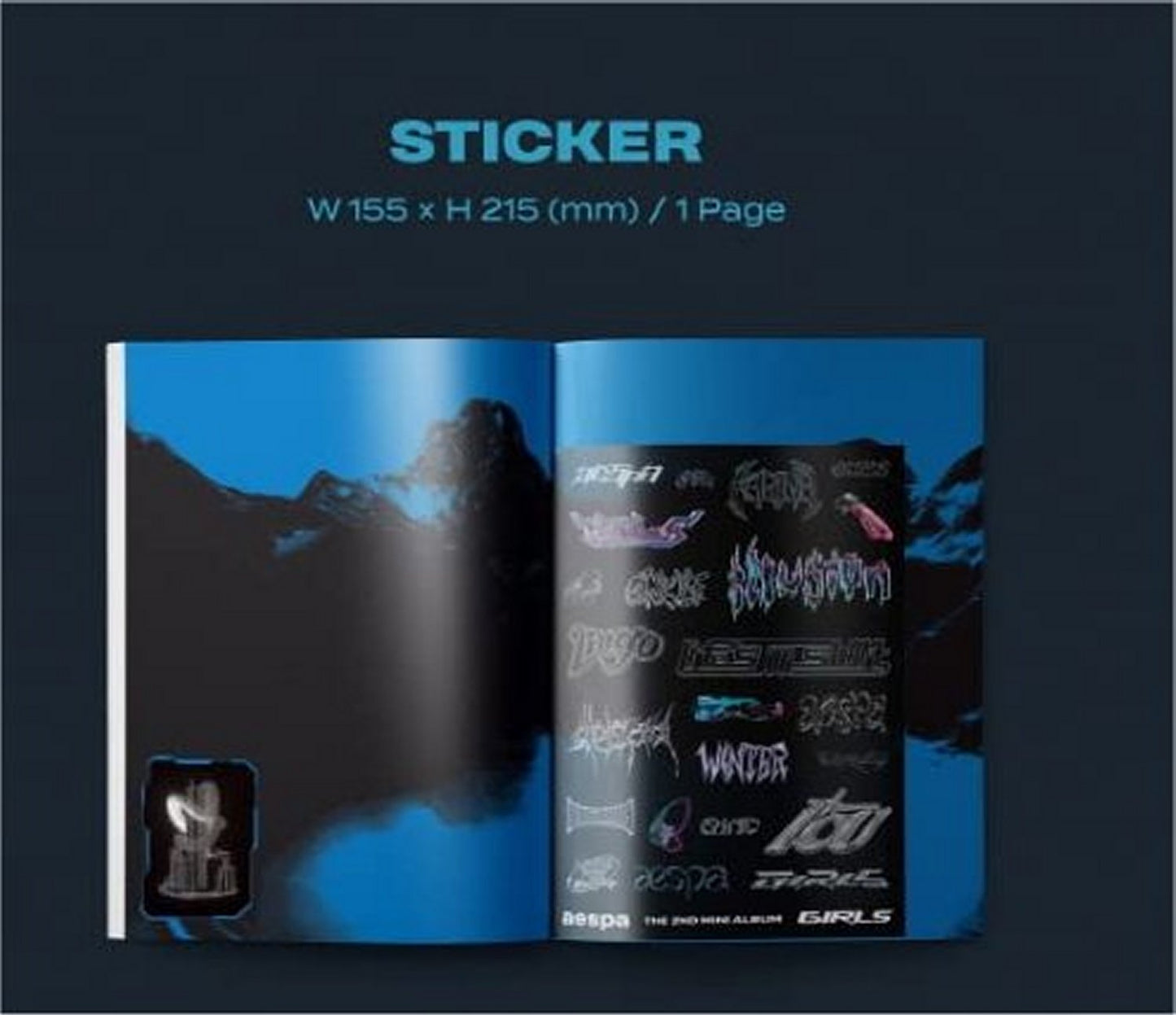 aespa GIRLS - 2nd Mini Album (International Ver.) K-POP 2022 * CD+Photobk+Poster