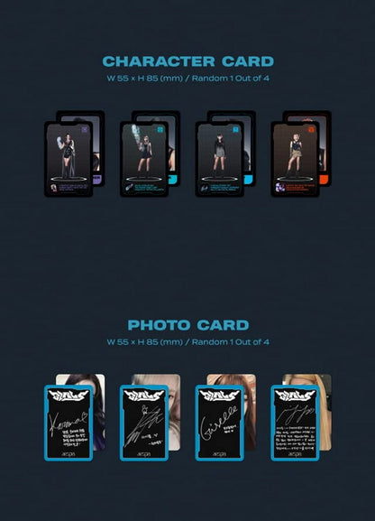 aespa GIRLS - 2nd Mini Album (International Ver.) K-POP 2022 * CD+Photobk+Poster