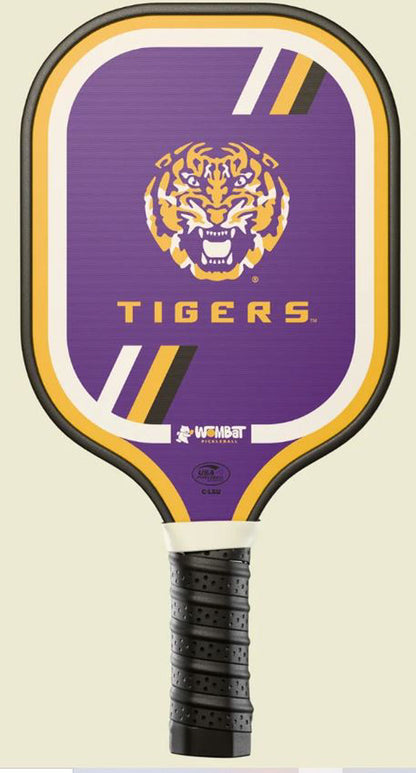 Wombat Pickleball Paddle / Racquet, Pick Your College Team, USAPA Approved, New!