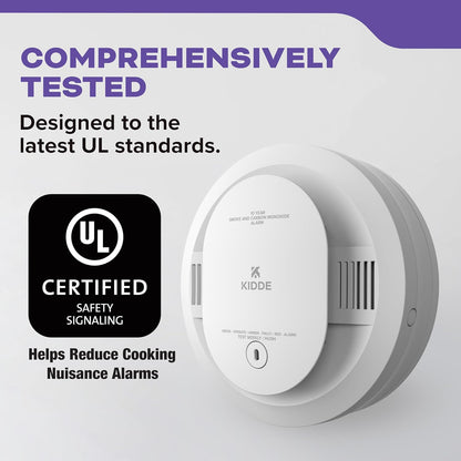 Kidde 30CUD10 Smoke and Carbon Monoxide Detector, 10 Year Battery, New (Open Box