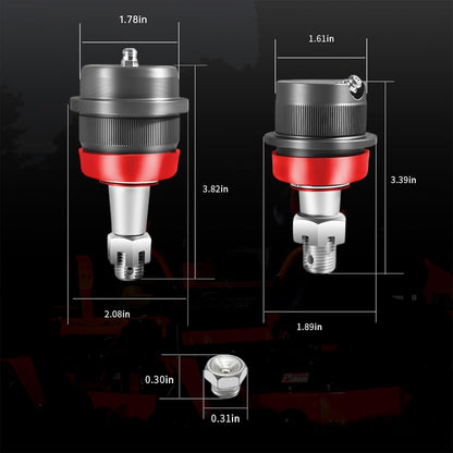 Heavy Duty Replacement Ball Joints for 2007-2018 Jeep Wrangler, Replaces 3134