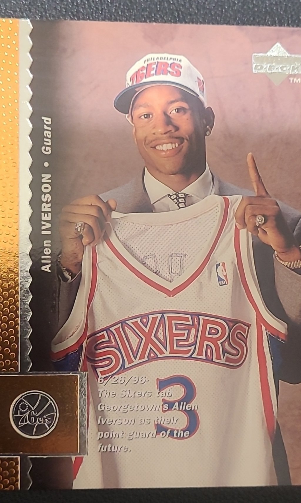 Allen Iverson - Living Legends, Card #18 - 2019-20 Panini Illusions
