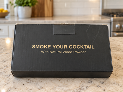 Electric Whiskey Smoker Kit - Rechargeable Cocktail Smoker with 6 Flavors - NEW!