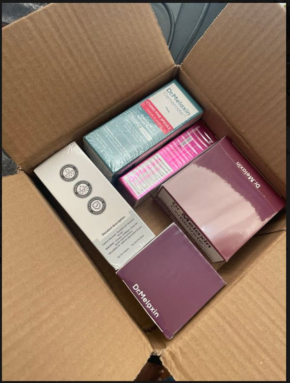 Calcium Skincare Bundle with Multi Balm Stick, Serum, Cream & Eye Patches - NEW!