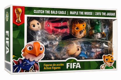 FIFA World Cup 2026 Collectible Clutch, Maple, Zayu -  NEW!
