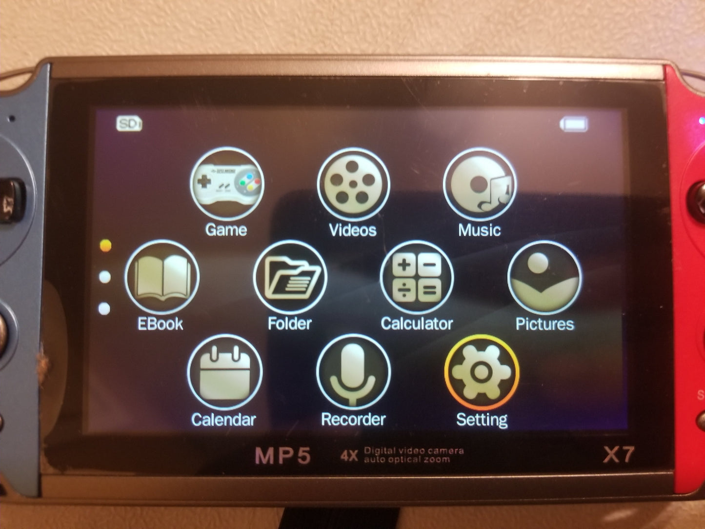 1000 Game Handheld System