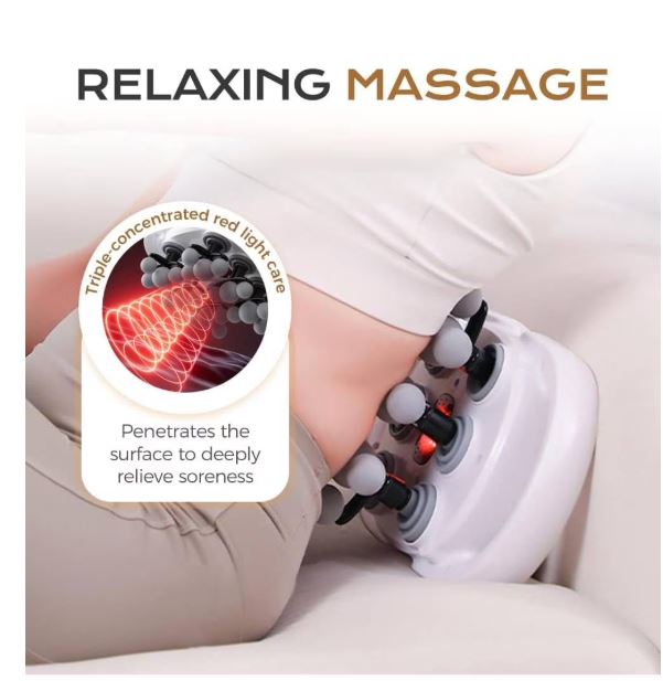 Deep Tissue Percussion Massager with 9 Intensity Levels for Pain Relief - NEW!
