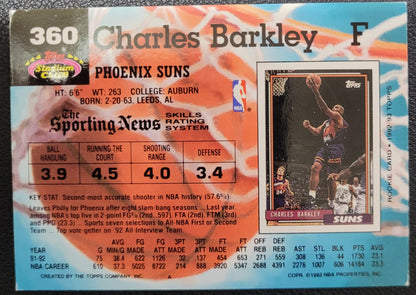 1992-93 Stadium Club #360 Charles Barkley