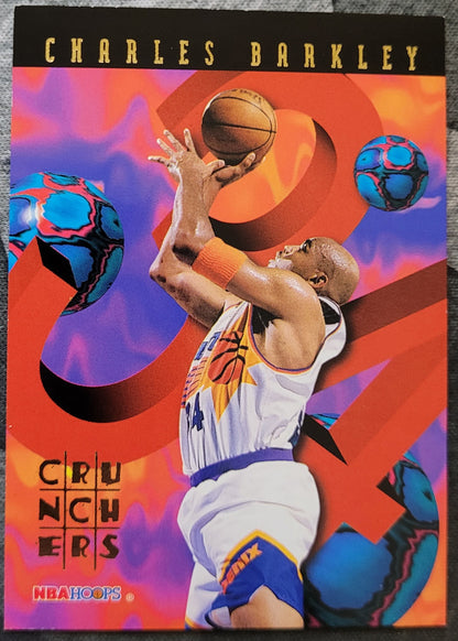 1995-96 Hoops #10 Charles Barkley Number Crunchers