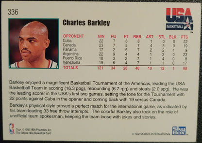 1992-93 Hoops #336 Charles Barkley