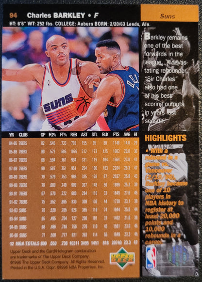 1996-97 Upper Deck #94 Charles Barkley