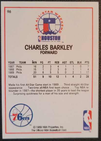 1989-90 Hoops #96 Charles Barkley