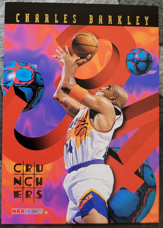 1995-96 Hoops #10 Charles Barkley Number Crunchers