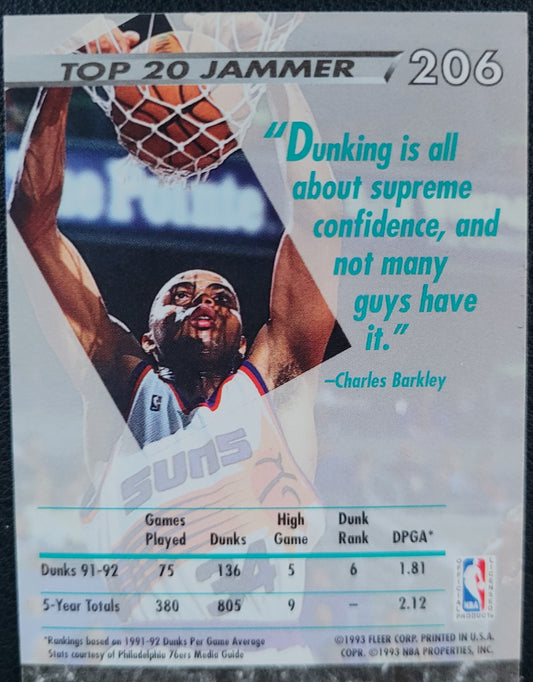 1992-93 Ultra #206 Charles Barkley