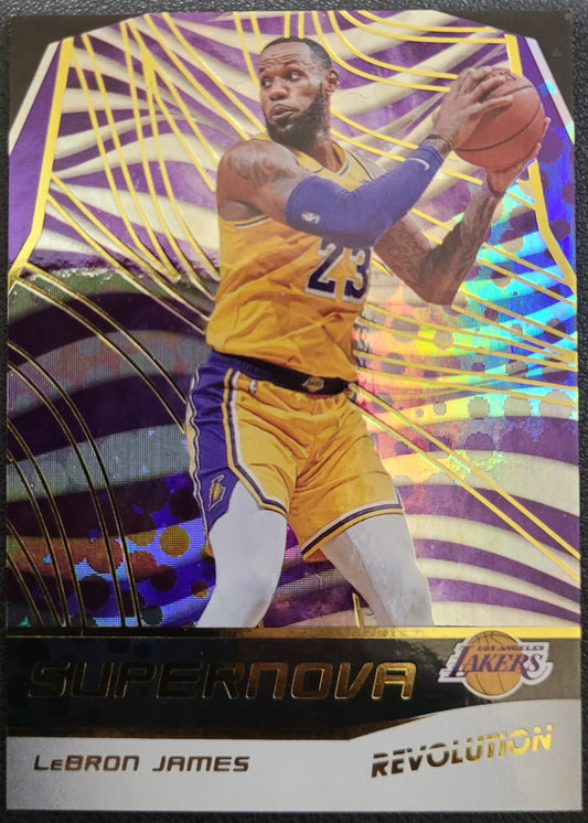 2019-20 Panini Revolution #2 LeBron James Supernova