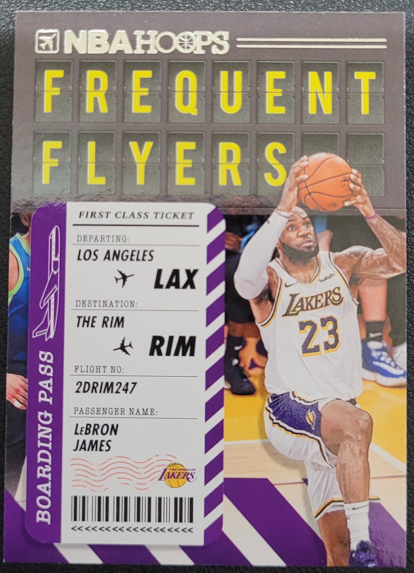 2020-21 Hoops #3 LeBron James Frequent Flyers