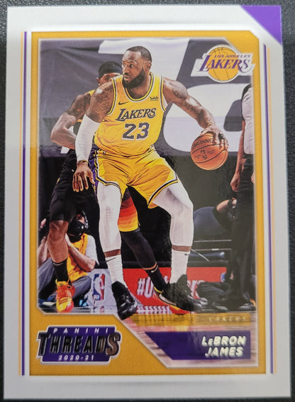 2020-21 Panini Chronicles #85 LeBron James Pink
