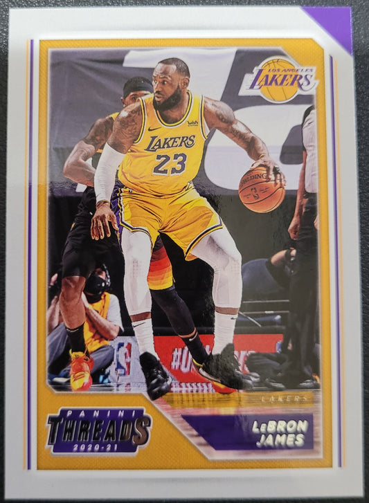 2020-21 Panini Chronicles #85 LeBron James Pink