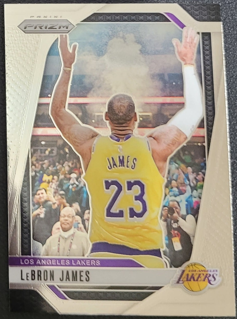 2024-25 Panini Prizm #130 LeBron James Prizms Green