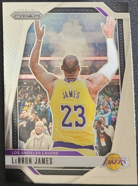 2024-25 Panini Prizm #130 LeBron James Prizms Green