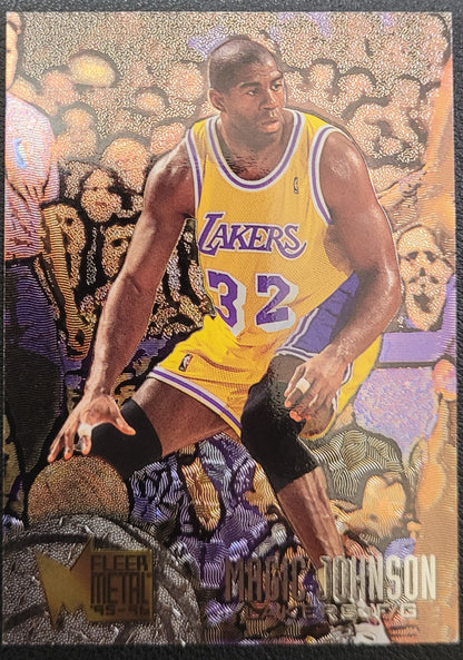 1995-96 Metal #161 Magic Johnson