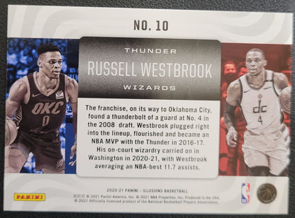 2020-21 Panini Illusions Russell Westbrook #10