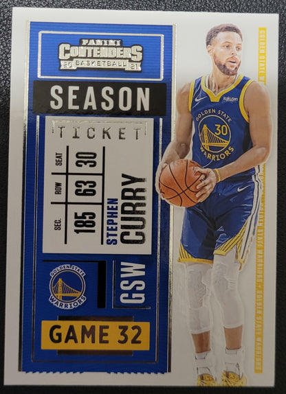 2020-21 Panini Contenders #20 Stephen Curry