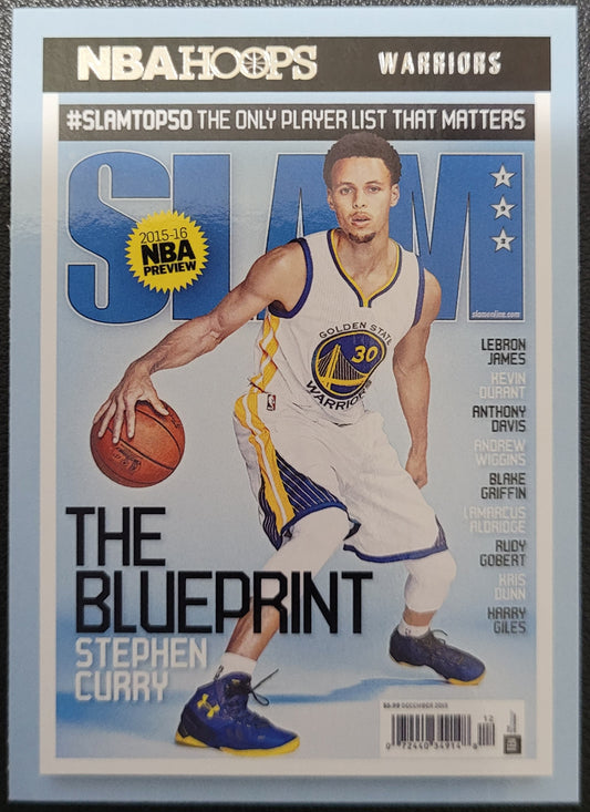 2021-22 Hoops Winter #SLAM 193 Stephen Curry SLAM