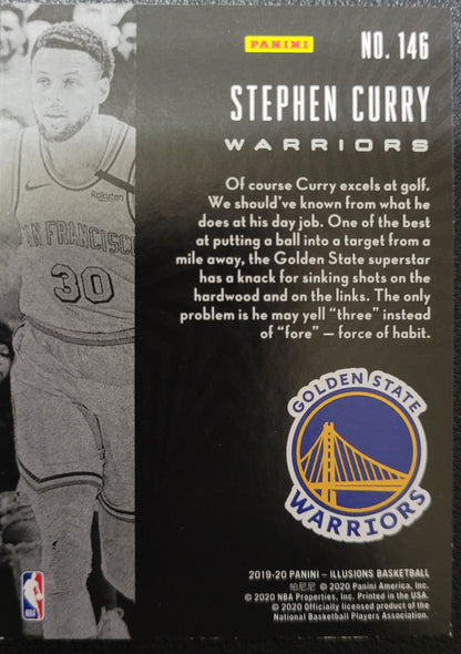 2019-20 Panini Illusions #146 Stephen Curry
