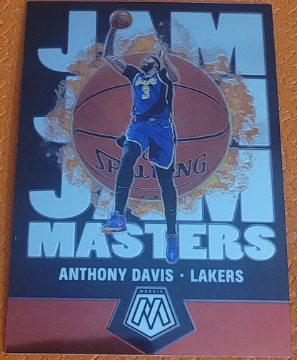 2019-20 Panini Mosaic #17 Anthony Davis Jam Masters