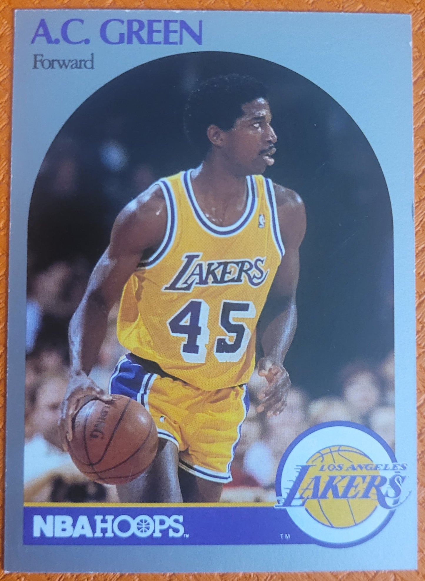 1990-91 Hoops #156 A.C. Green