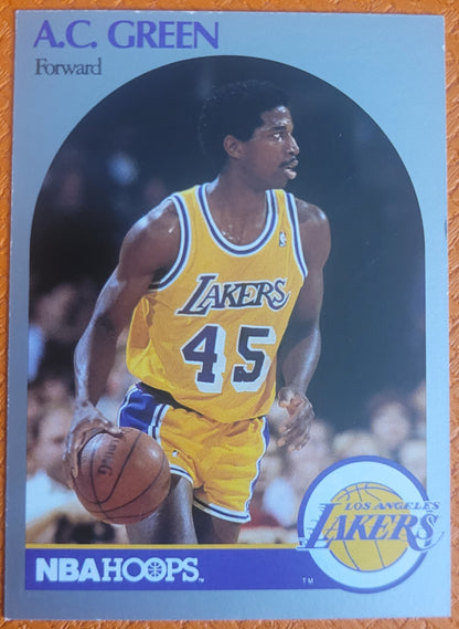 1990-91 Hoops #156 A.C. Green
