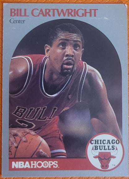1990 NBA Hoops Chicago Bulls #61 Bill Cartwright