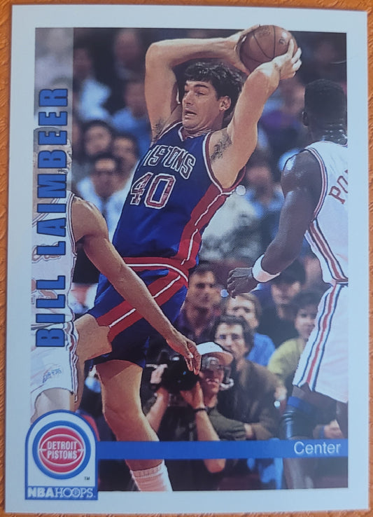 1992-93 Hoops #65 Bill Laimbeer