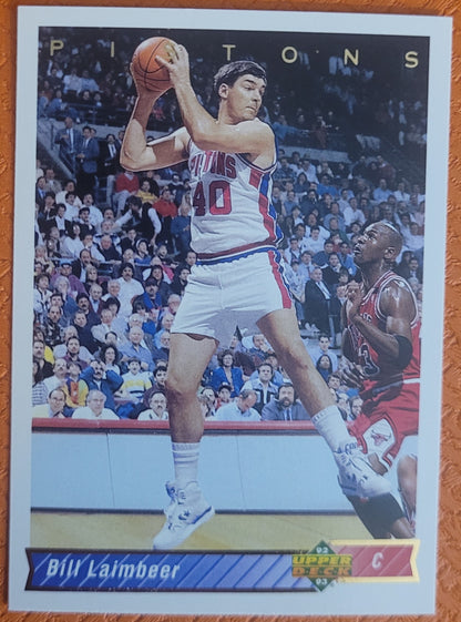 1992-93 Upper Deck #223 Bill Laimbeer