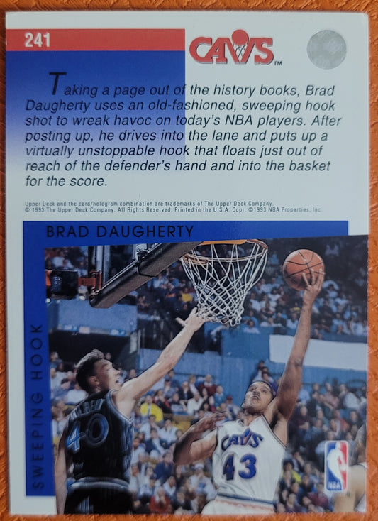 1993-94 Upper Deck #241 Brad Daugherty