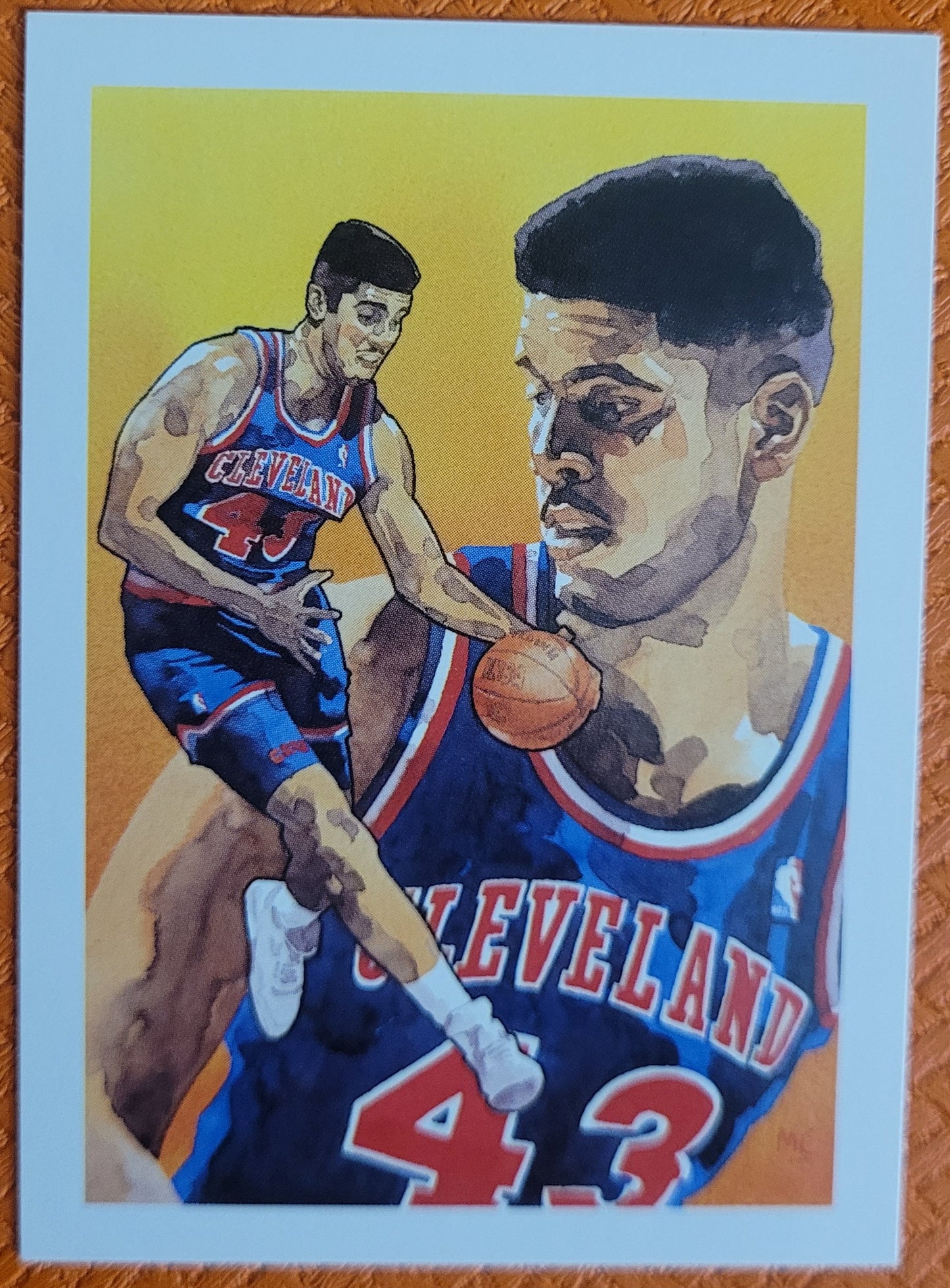 1991-92 Hoops #507 Brad Daugherty