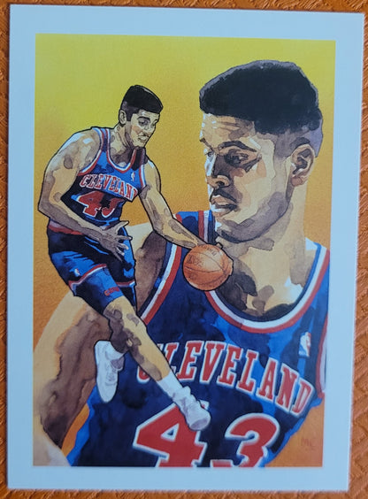 1991-92 Hoops #507 Brad Daugherty