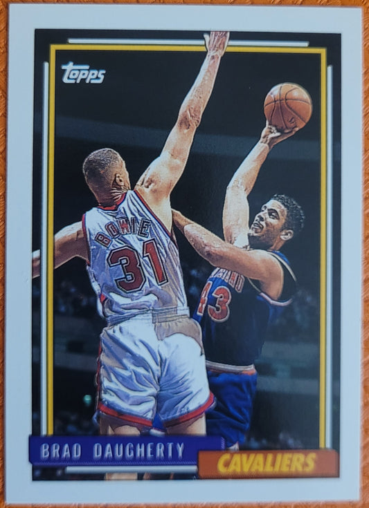 1992-93 Topps #352 Brad Daugherty