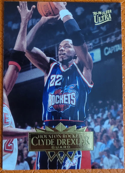1995-96 Ultra #217 Clyde Drexler
