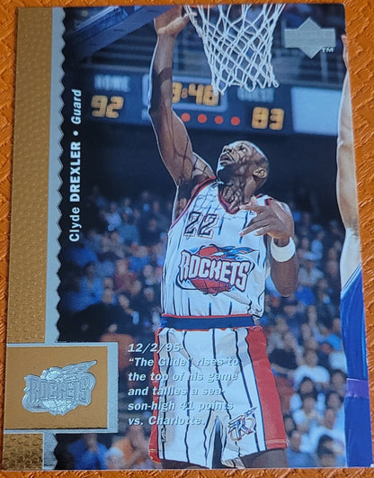 1996-97 Upper Deck #44 Clyde Drexler