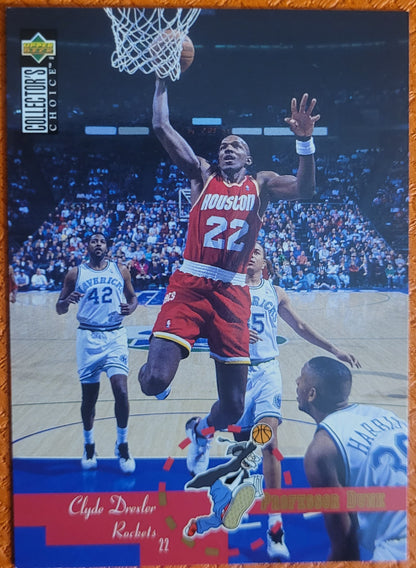 1995-96 Collector's Choice #199 Clyde Drexler