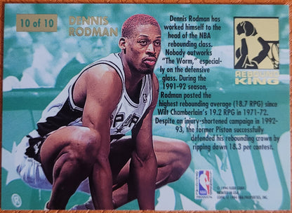 1993-94 Ultra #10 Dennis Rodman Rebound Kings